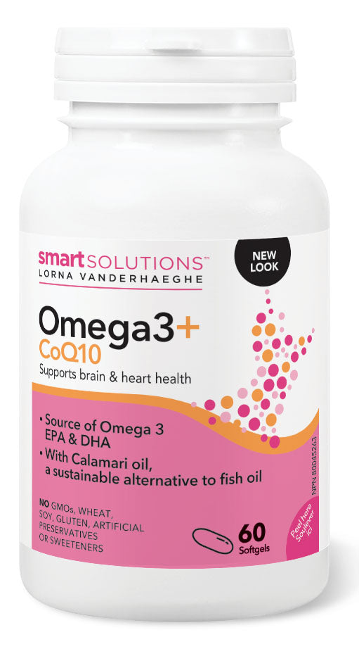 SMART SOLUTIONS Omega3+ CoQ10 (60 sgels)