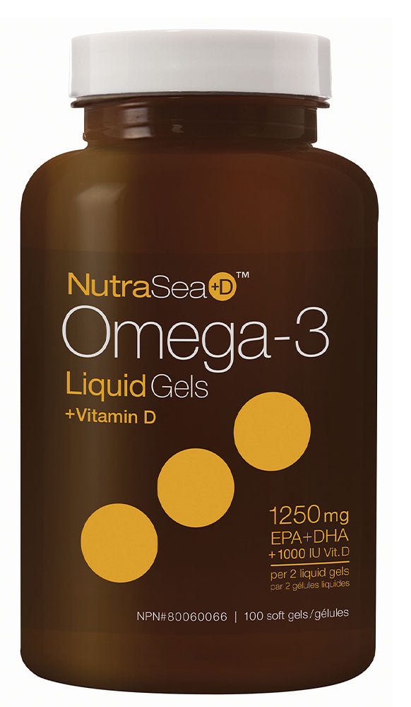 NATURE'S WAY NutraSea+D Omega 3 (Fresh Mint - 100 sgels)